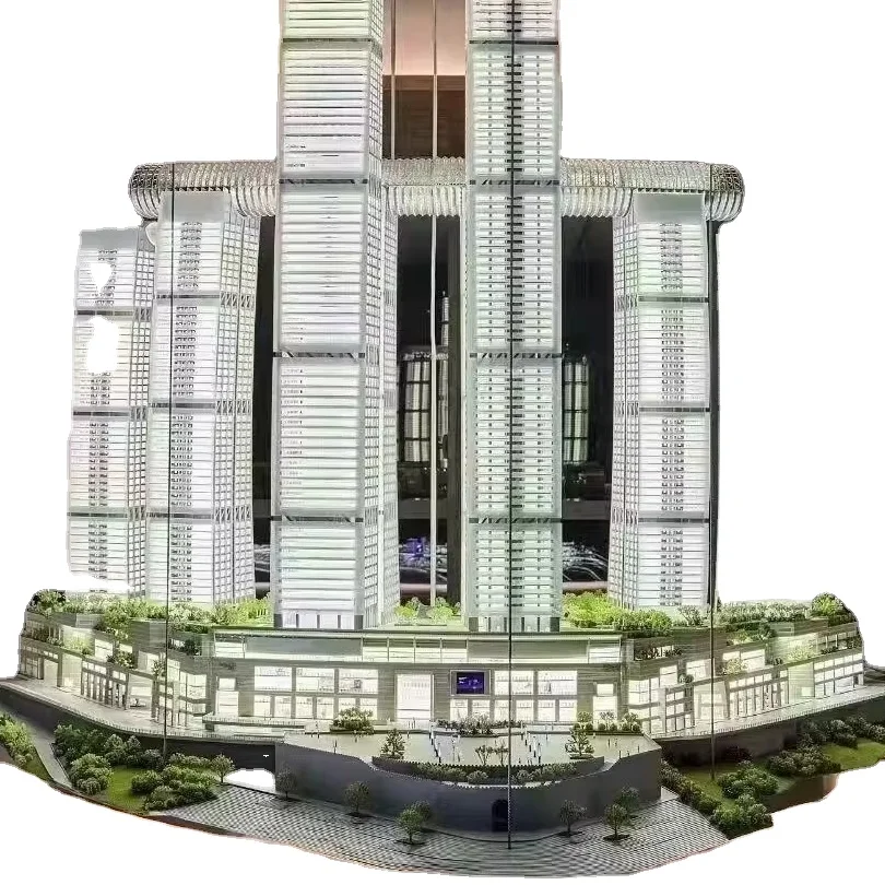3D архитектурные модели для выставочного масштаба особняк на заказ миниатюрные городские деревья городское планирование миниатюрный дизайн