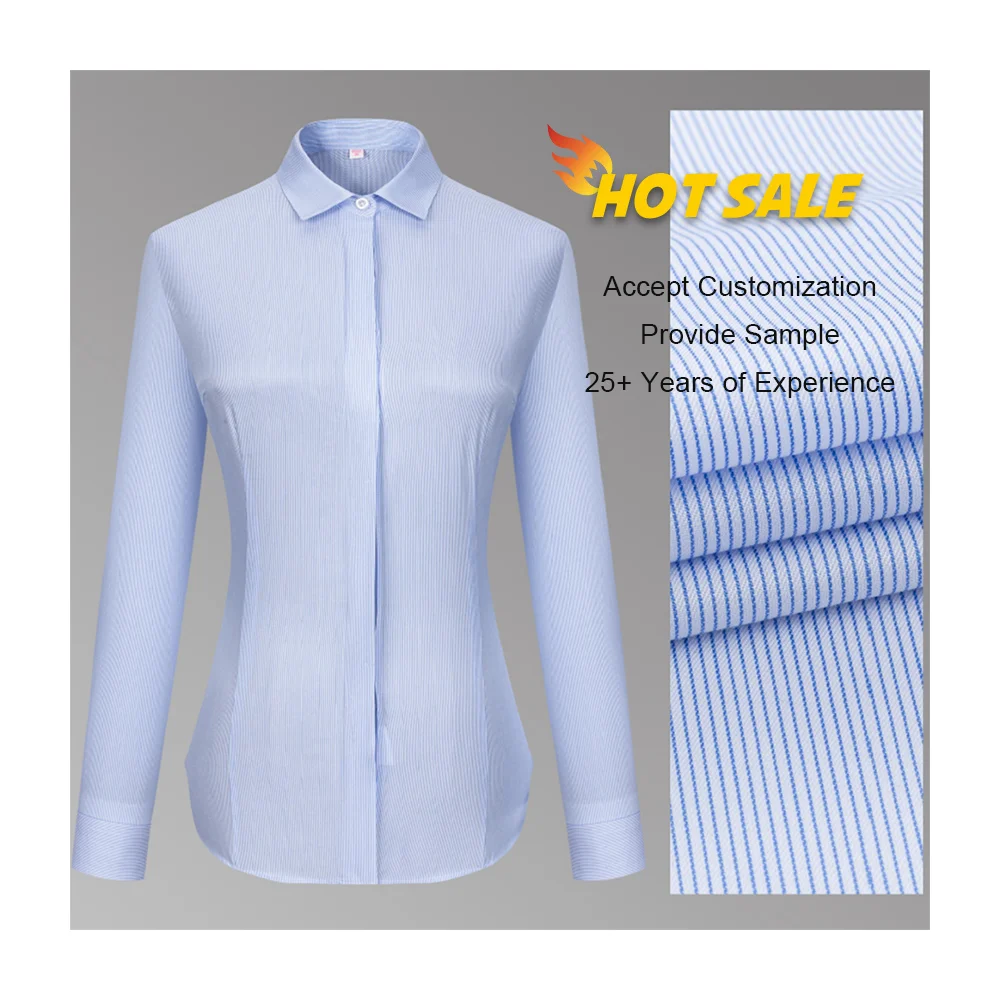 Блузка Женская с длинным рукавом и 100%