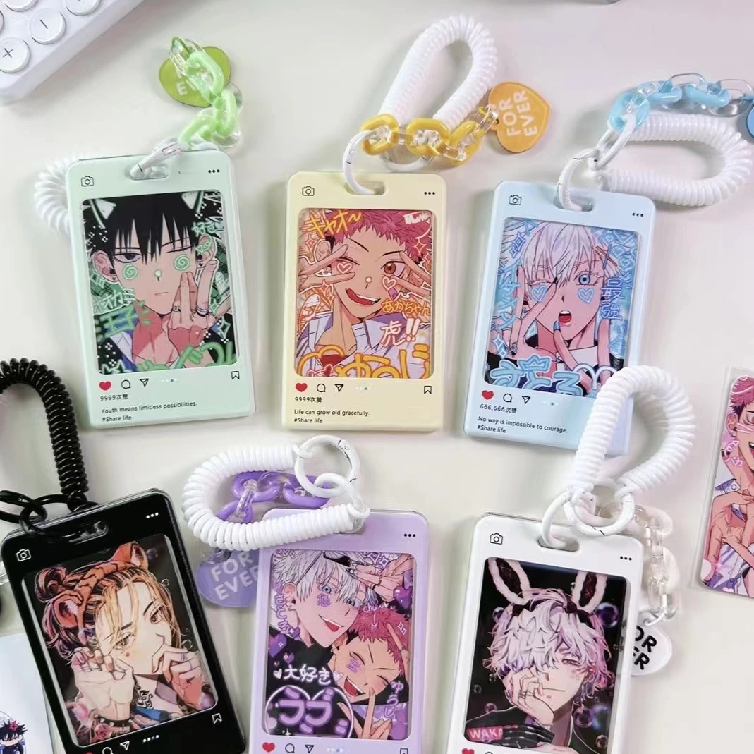 Custom transparent photo holder Acrylic photo transparent acrylic printed keychain Cute photo frame album keychain