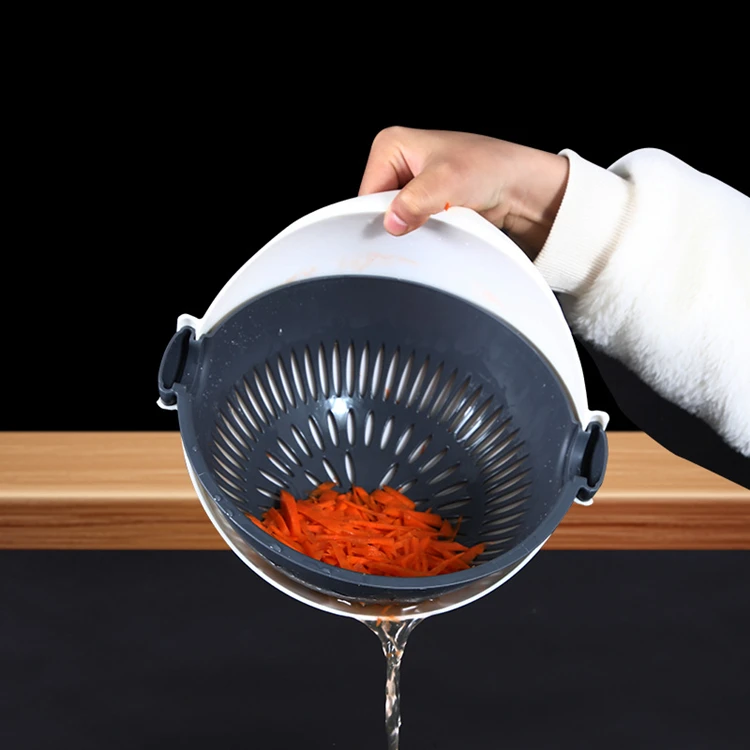 Multifunctional manual grater vegetable cutter 9 in 1 vegetable cutter