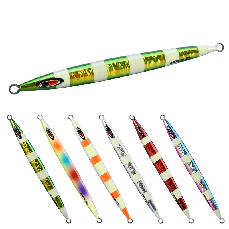 ALLBLUE 80g 100g 150g Fast Long Casting  Heavy Jigging Lure