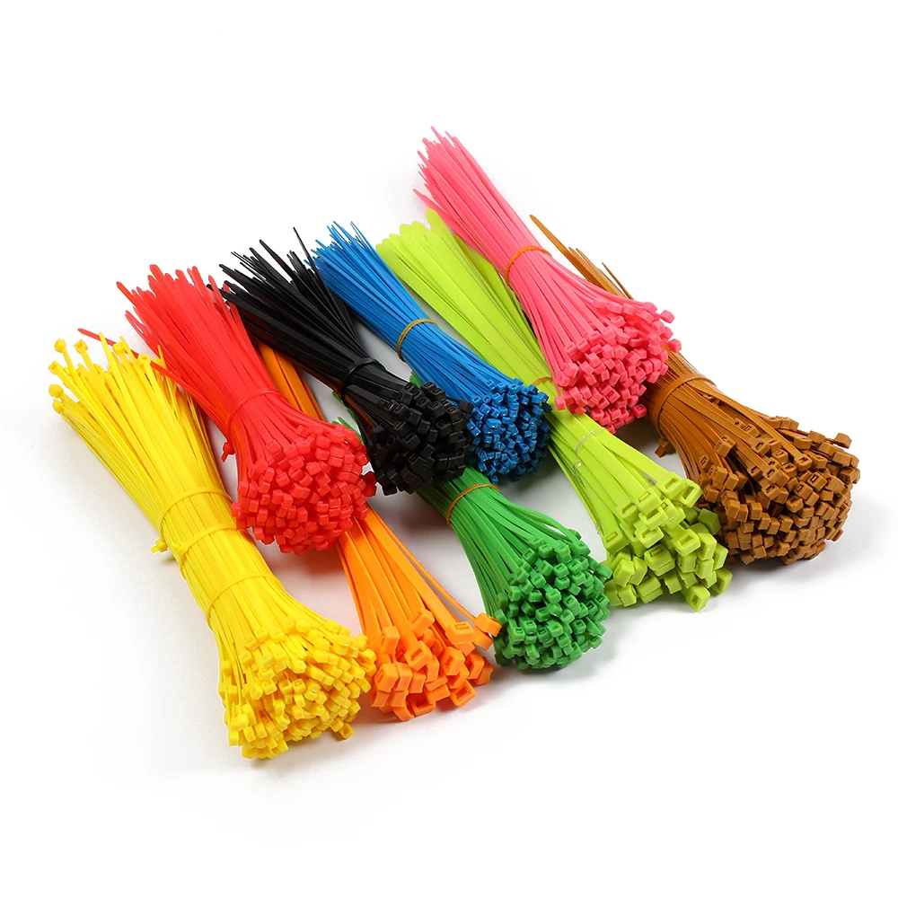 Manufacturers wholesale self-locking nylon cable 7 * 250 width 7.0 plastic cable bundling plastic cable bundling