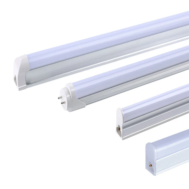 US Warehouse Stock 4FT 8FT 36W 60W Super Bright Led Tube V Shape Double Led Chips T8 T5 Integrated Tube Light Fixture For Office