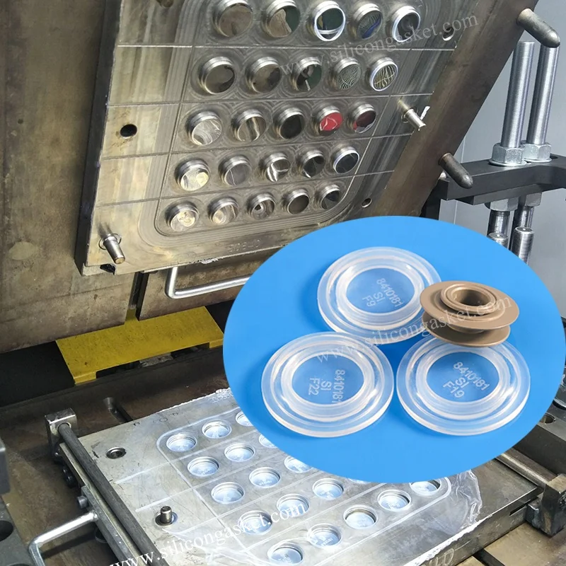 Custom Silicone Rubber Membrane Diaphragm by Rubber Transfer Injection Molding