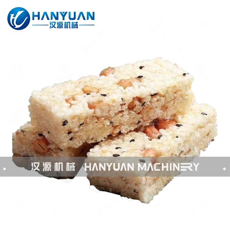 Special cutting machine for puffed snack bar