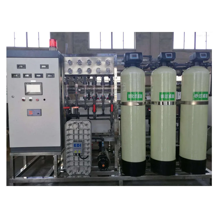Electromigration Desalination  ro  EDI System demineralized water treatment plant