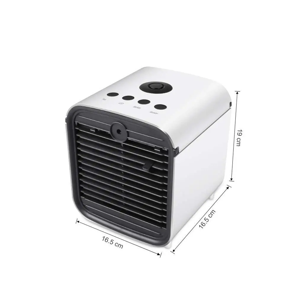 Evaporative Desk Fan Space Cooler USB Portable Mini Air Cooler Humidifying USB Fan with Purifier