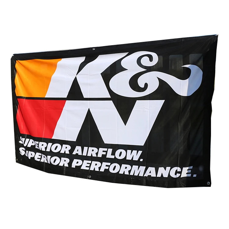 Bestful Signs Large Banners and Signs Sublimation Custom Outdoor Wall Advertising Easy Hanging Fabric Business Banner