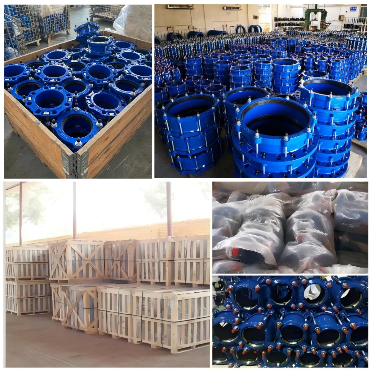 Широкий диапазон чугунных универсальных соединительных фитингов HDPE & ПВХ трубы фланец адаптер из нержавеющей стали разъемы