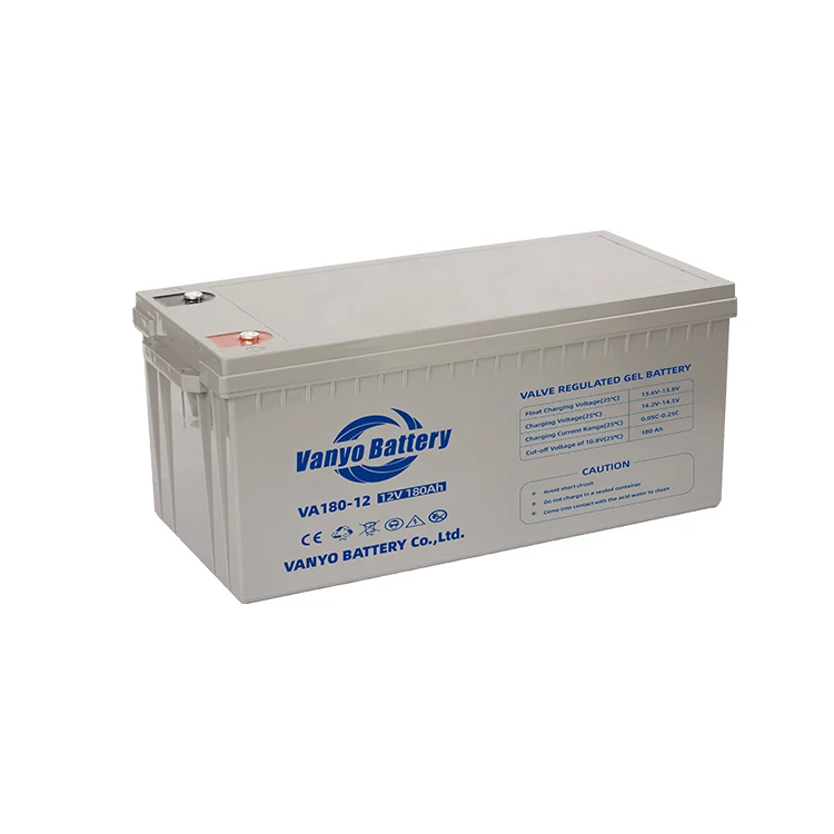 China Factory Manufacturer Inverter Battery Gel Battery 12v 180ah 190ah 200ah Long Cycle Life Rechargeable Solar Battery