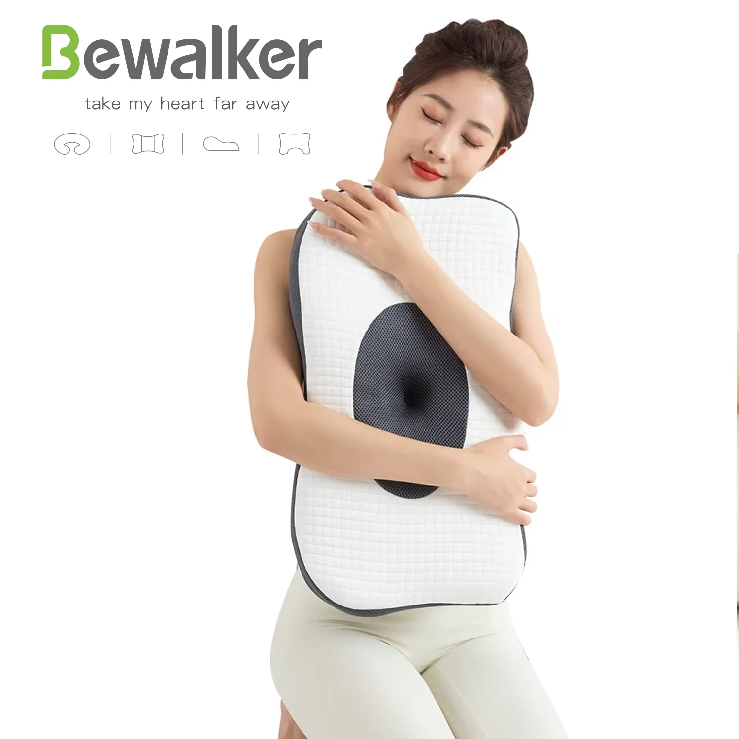 Bekalker Ультра-мягкие и удобные для сна высококачественные ткани отдыха подушка