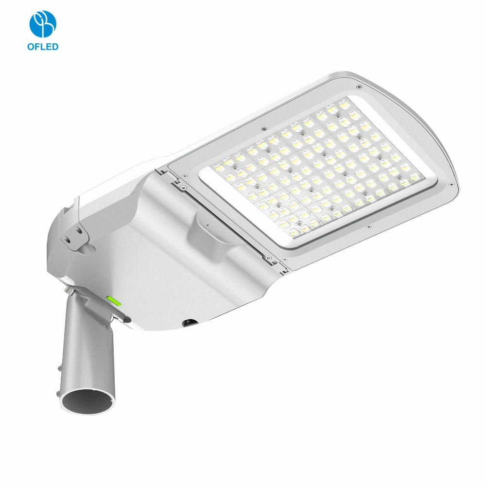 50W 100W 300W 150lm/W LED Street Lights with Photocell Dusk to Dawn Outdoor Parking Lot Light Road Area Lighting