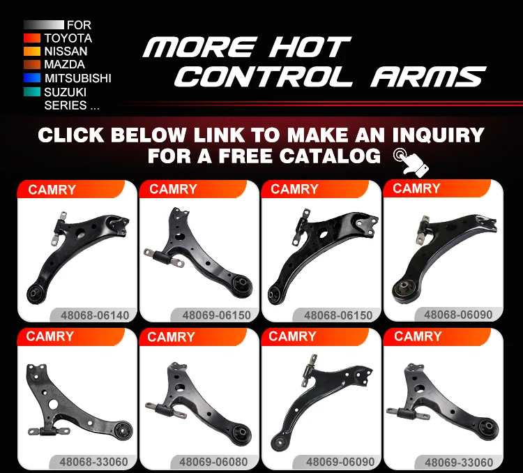 KINGSTEEL OEM 48066-29215 Best Price Auto Suspension Parts Right Front Upper Control Arms For TOYOTA HIACE 2004-2019 Japanese