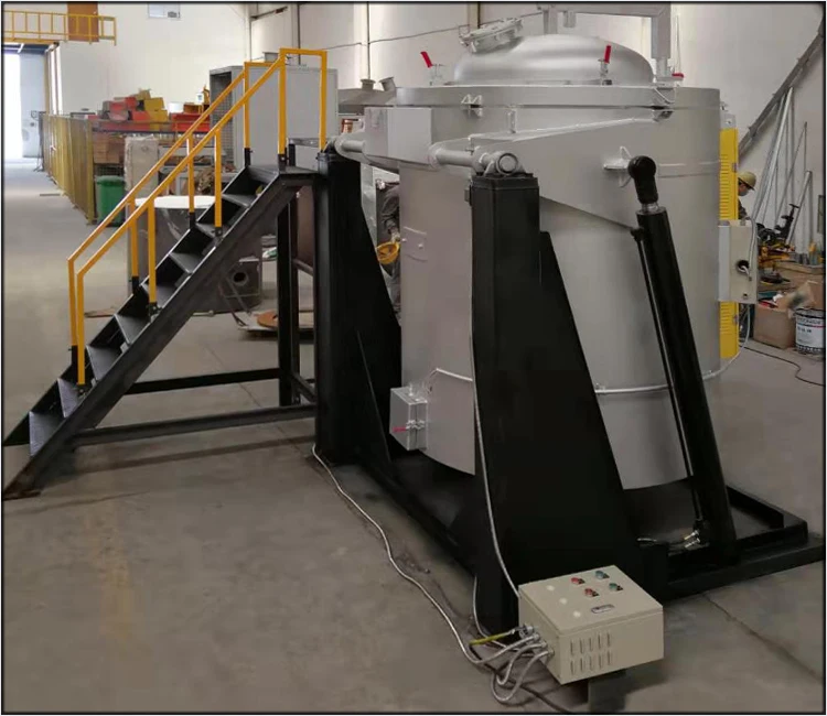 High qualityShanghai SOCE  aluminum melting furnace industrial furnace Electric Melting machine cans recycling machine