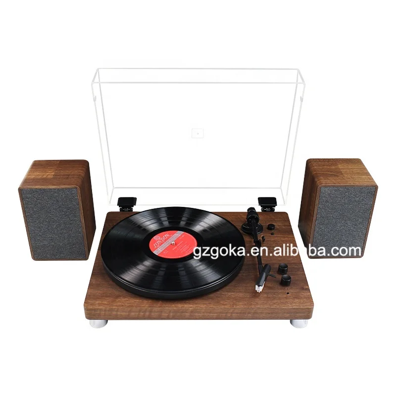 Multi turntable player vinyl player with CD Player USB SD Record AUX Input Radio Cassette
