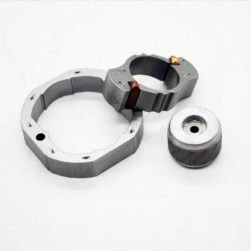 Silicon motor spare parts 58 shaded pole motor stator rotor
