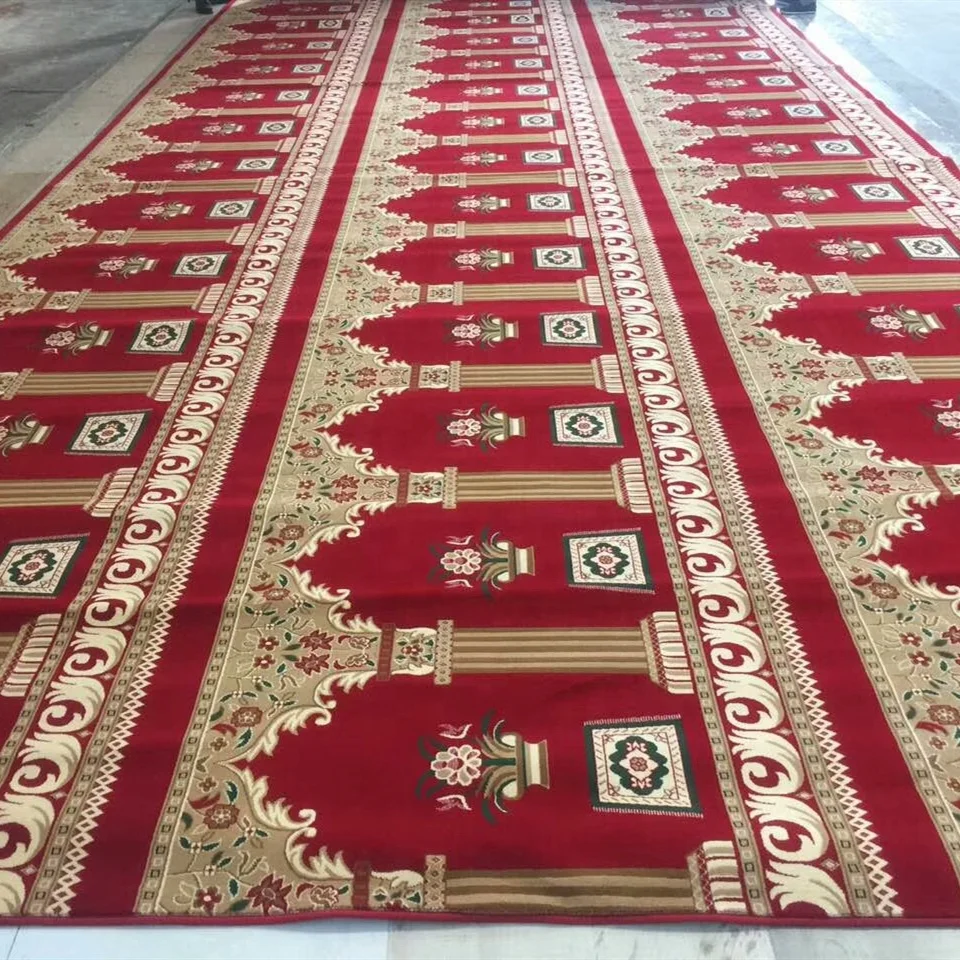 Индивидуальные ковры по разумной цене горячая Распродажа полипропиленовый молитвенный коврик для мечети