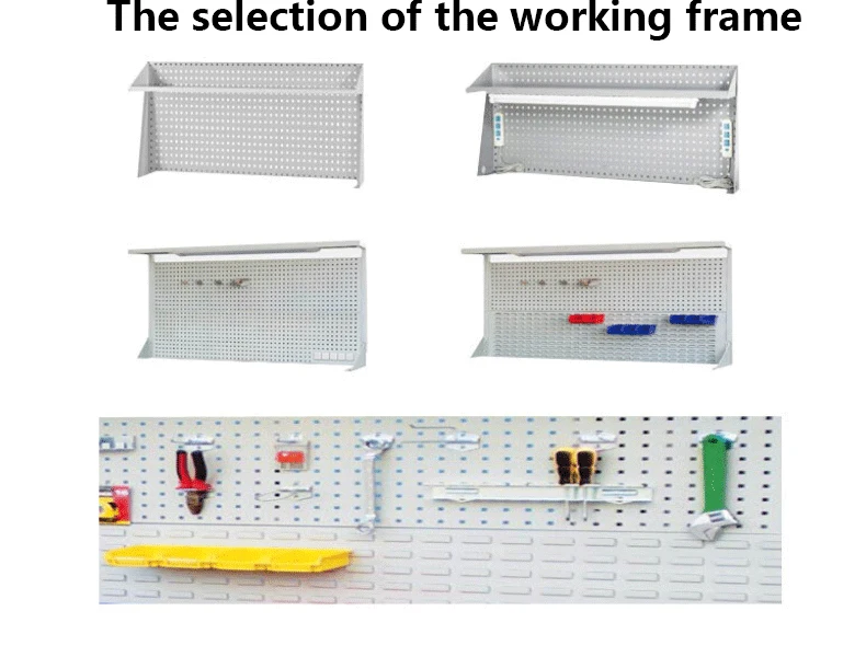 Custom Size Industrial Professional Table Technician Adjustable Heavy Duty Workbench Drawer