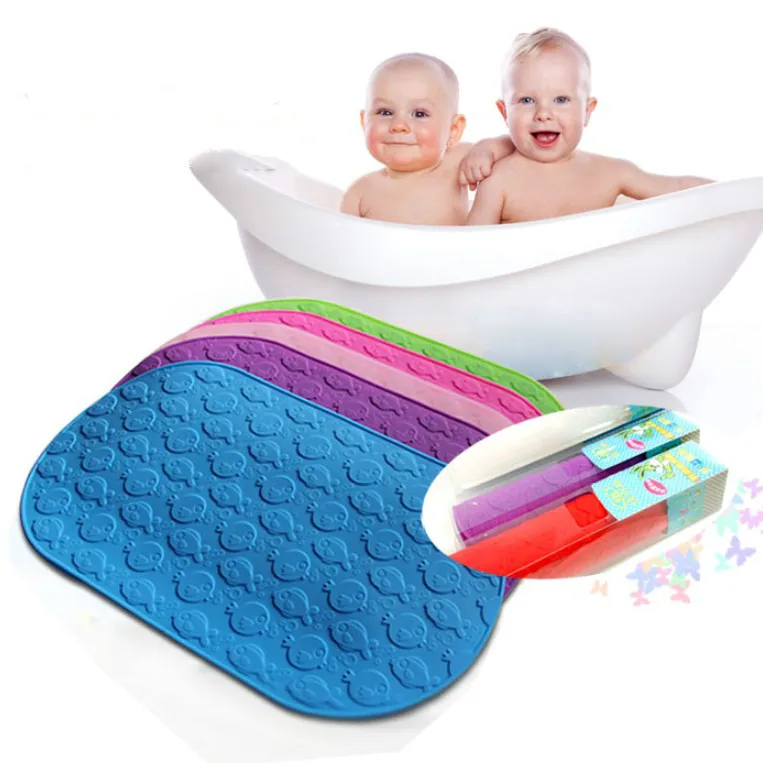 Baby Inside Bath Mat Non Slip Anti Slip Suction Non-Slip Bathroom Silicone Antimacrobial Bath Mats Non Slip Toddler