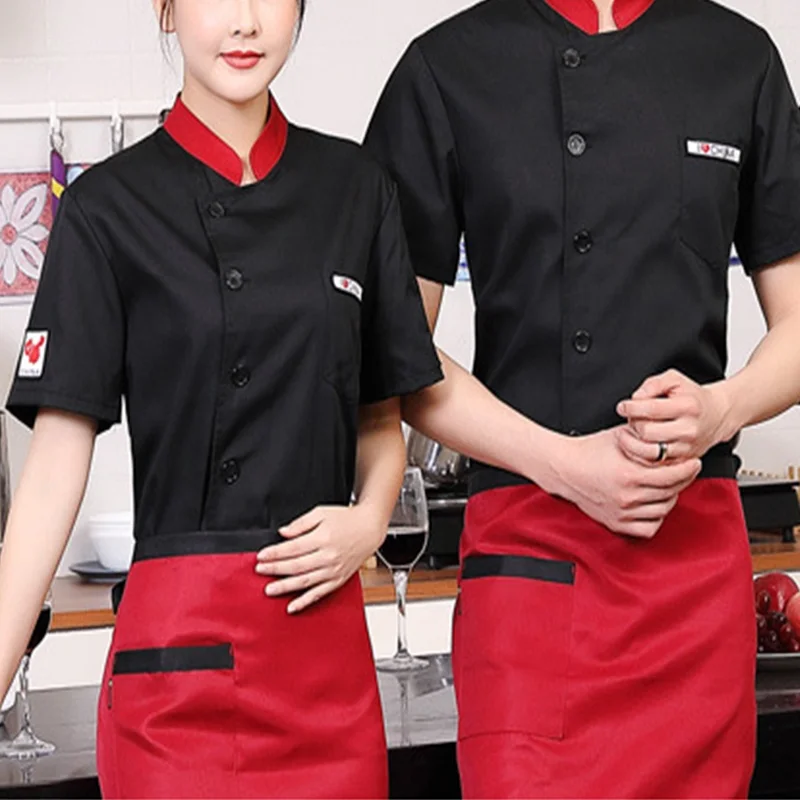 
Custom Good Quality Design Italian Fabric Kitchen Chef Uniform 