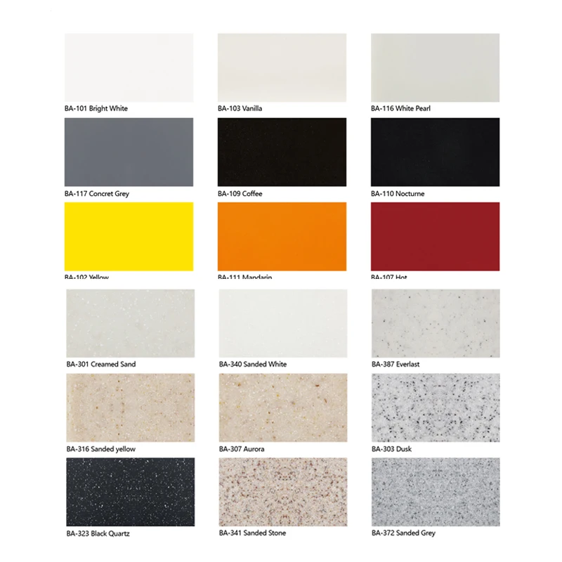 Factory Price Artificial Quartz Stone Wall Rock Solid Surface Floor Tile Kitchen Countertop Grain Pattern