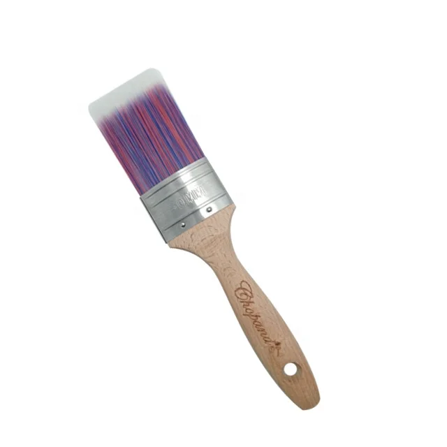 Made In China Long Wooden Handle artist Painting Brush with different size and customized logo