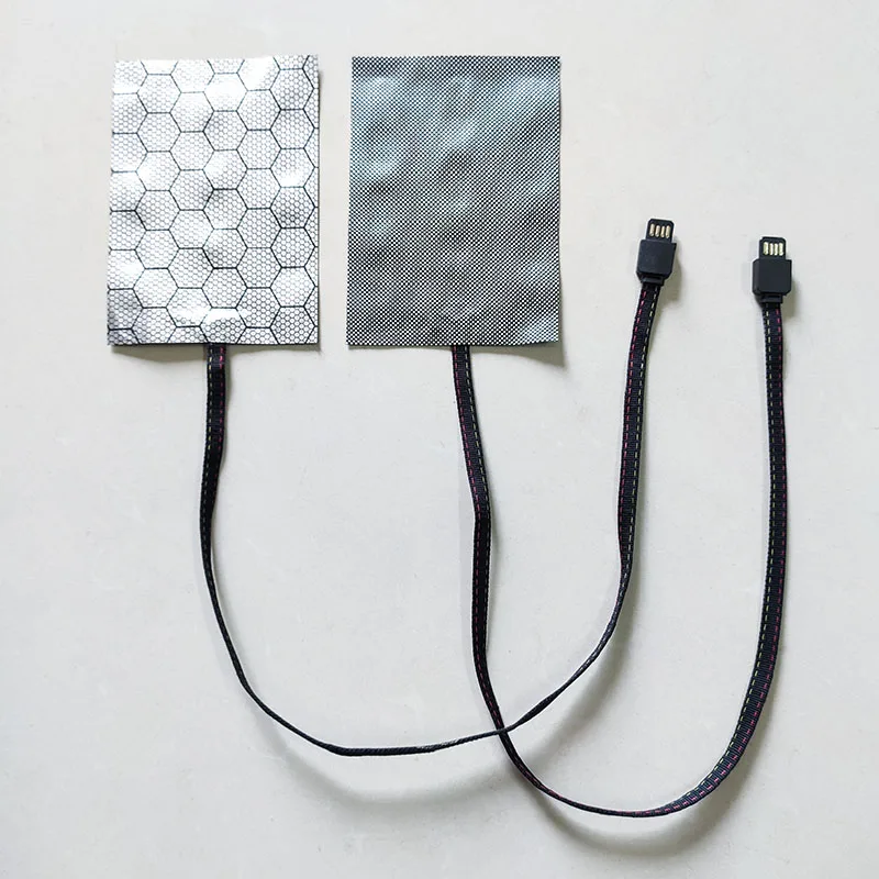 One to three clothing heating sheet carbon fiber heating pad composite fiber heated sheet clothing