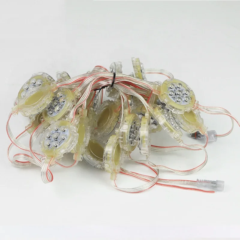 Project Led Dot Light Decoration 50mm Smd5050 IP65 Waterproof Dc24v Point Pixel