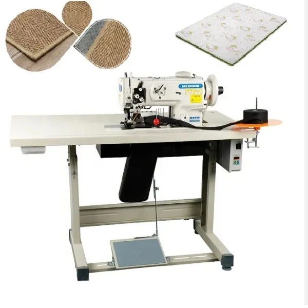 Easy to operate tape carpet edge mattress sewing machine