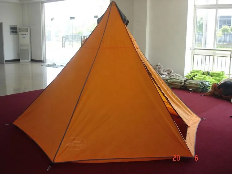 Custom Printed Top Brands Seam Tape Heavy Duty Pagoda Tent Double Wall Tipi Tent for Outdoor Recreational Activity