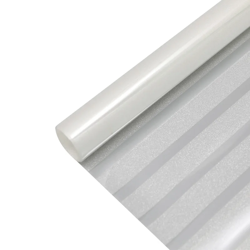 PVC window glass film frosted printed static window film for decoration