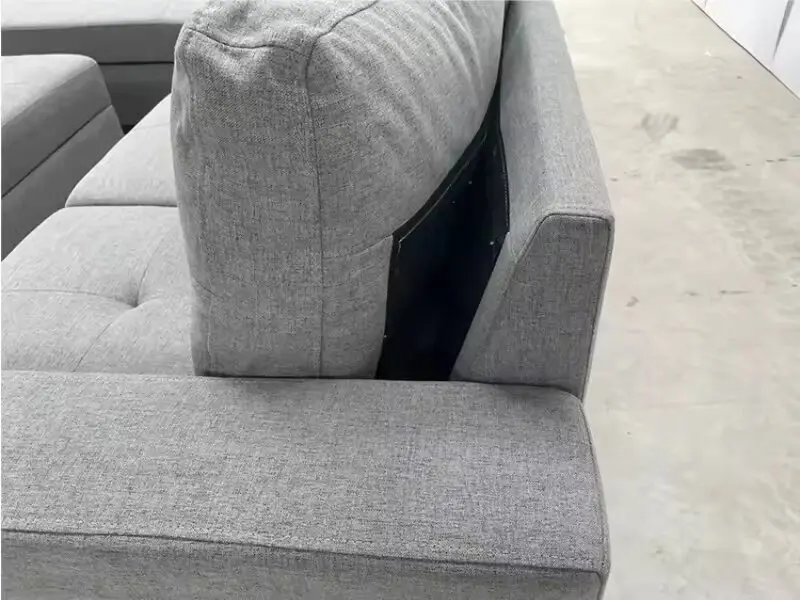 Luxury Furniture Salon Sofa Modern Sleeper Sectional Soft Sofa with Storage Modular Sofa Set