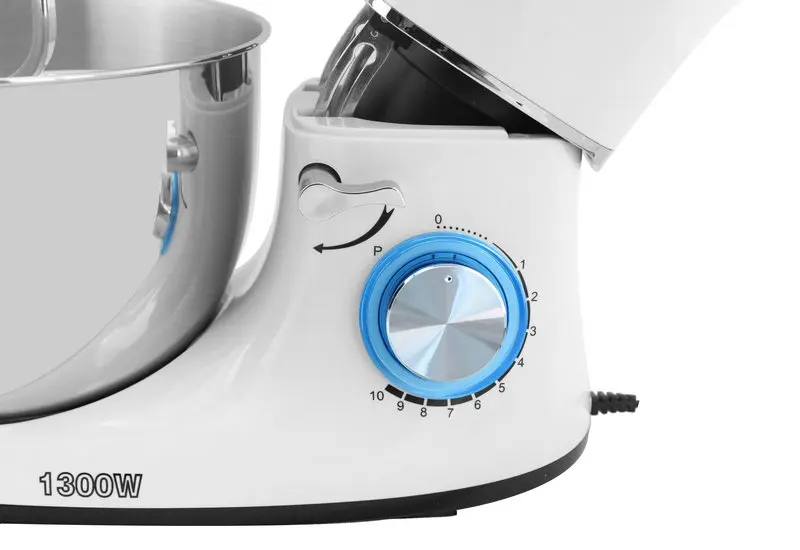 5.5L Planetary mixer Stainless Steel Bowl Kitchen Food Stand Mixer Cream Egg Whisk Blender Cake Dough Bread Mixer Maker Machine