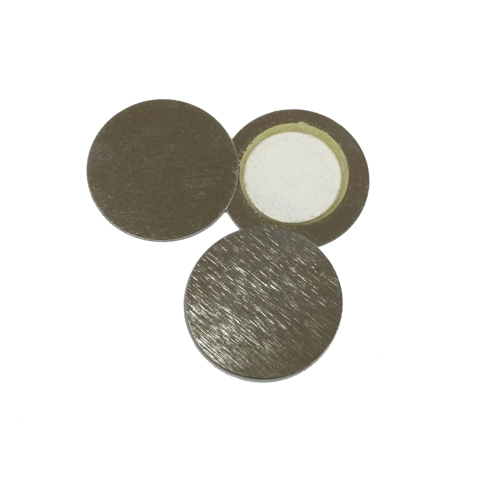 27F*20*0.45mm Piezo Ceramic Buzzer Iron Material Piezo Element