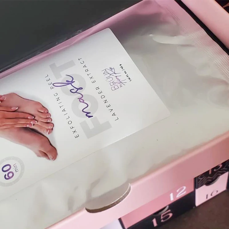 Custom Ramadan Christmas Chocolate Calendar Advent Boxes Paper Cosmetic Advent Calendar Cardboard Packaging Gift Box