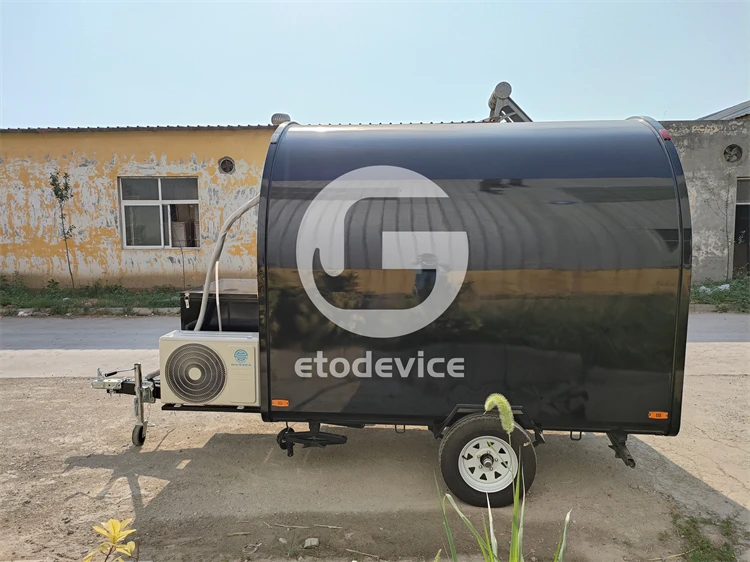 Dot cheap Mobile coffees cart street food trailer