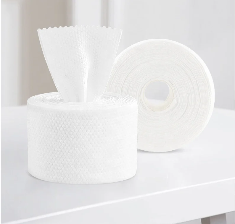 WET OR DRY Use daily cleansing facial towelettes, face Make up Remover Wipes Non Woven Cotton Towel facial clean Tissue