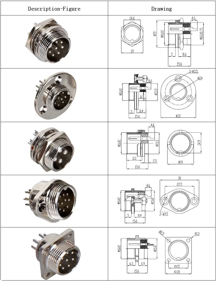Quality Assured GX12 GX16 2 Pin Waterproof IP67 Female Male Electrical Circular Aviation Plug Connector Cable Wire Harness