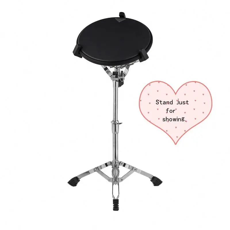12 inches Silent Drum Practice Pad Provides A Great Rebound