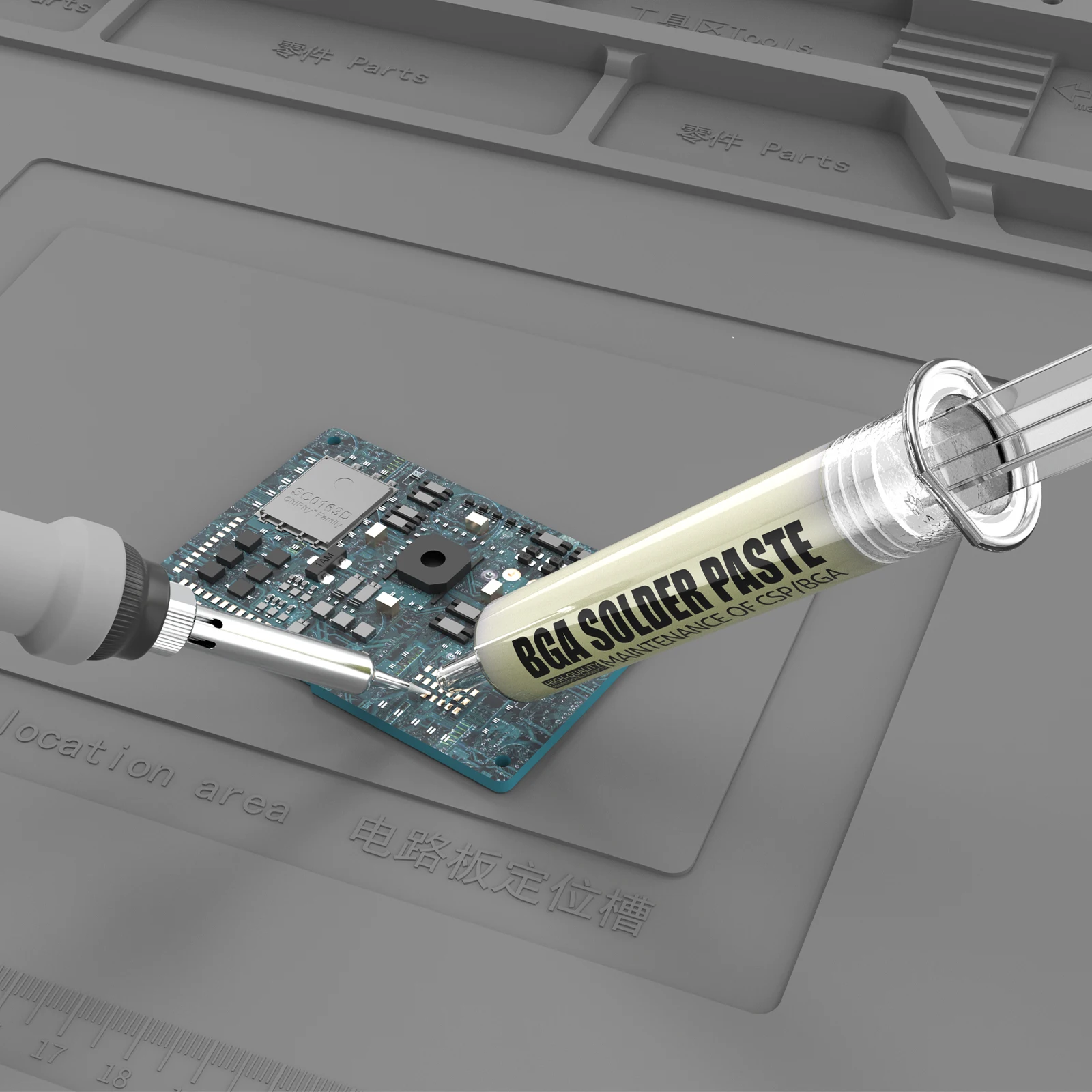 Паяльная паста kailiwei сварочный флюс BGA PCB неочищенные ремонтные