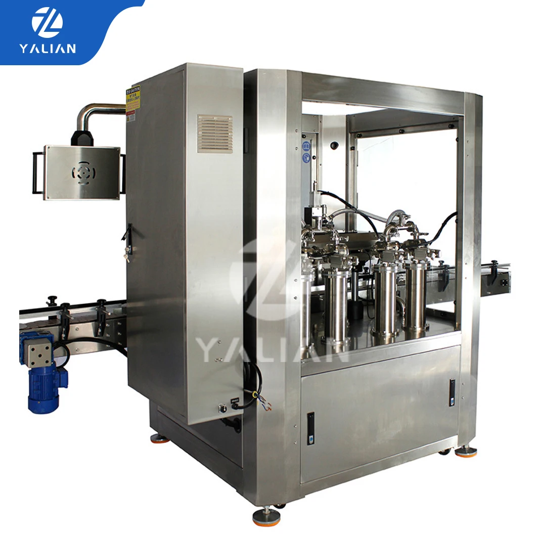 Good Quality Dosing Filling Machine Automatic Overflow Filler Capping Labeling Line For High Foaming Products