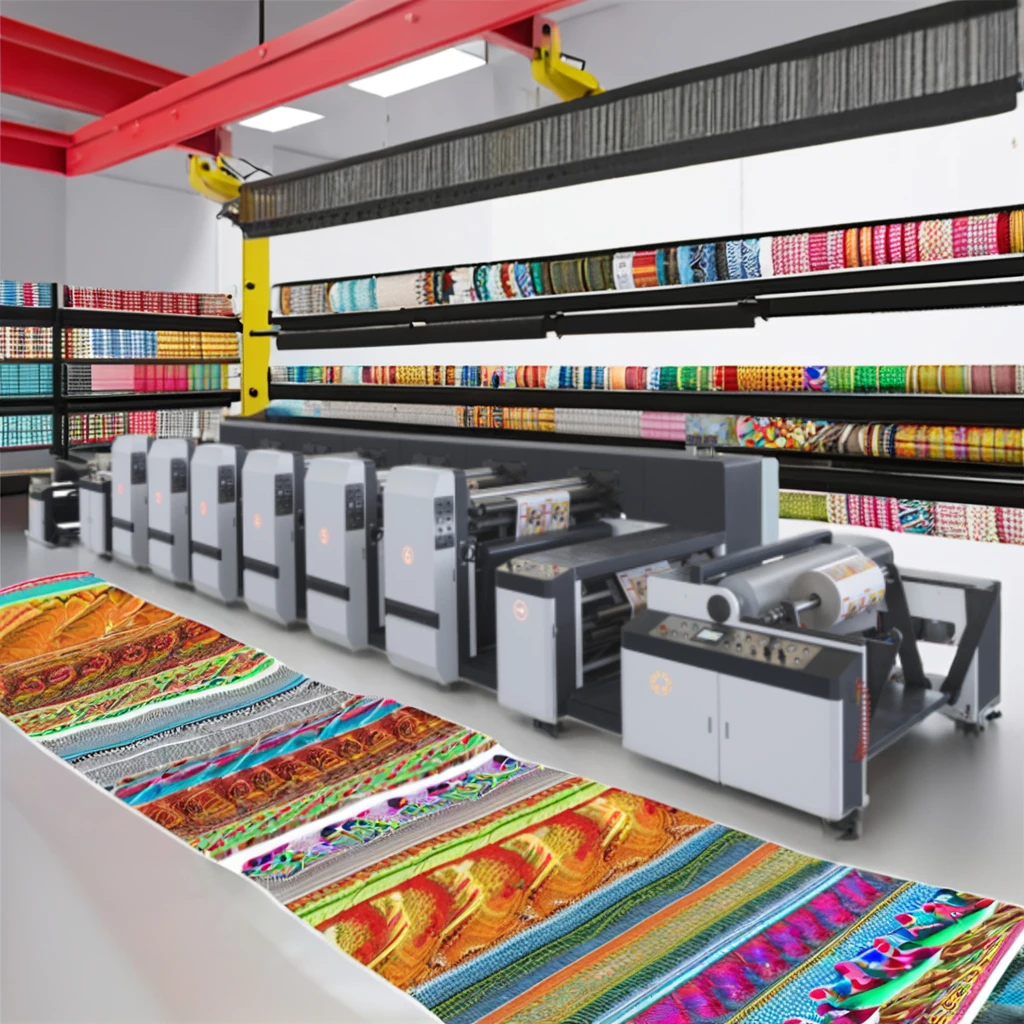 PRY-1000-6 Unit Type Paper Cup Six Color Flexo Printing Machine