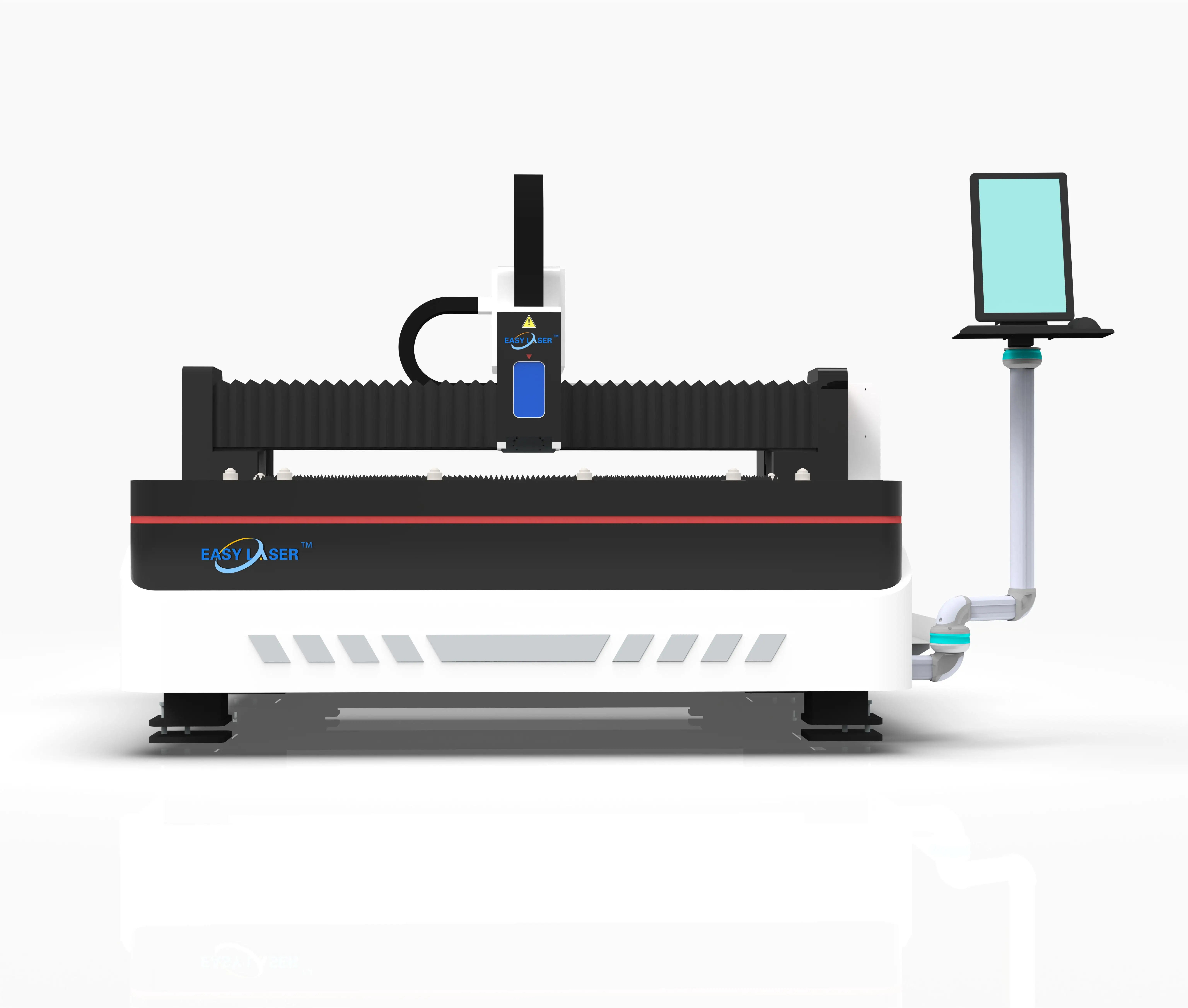 Automatic Cutting laser source MAX 3000W YYC Rack Fiber Laser Cutting Machine  Thick metal cutting Convenient perforation