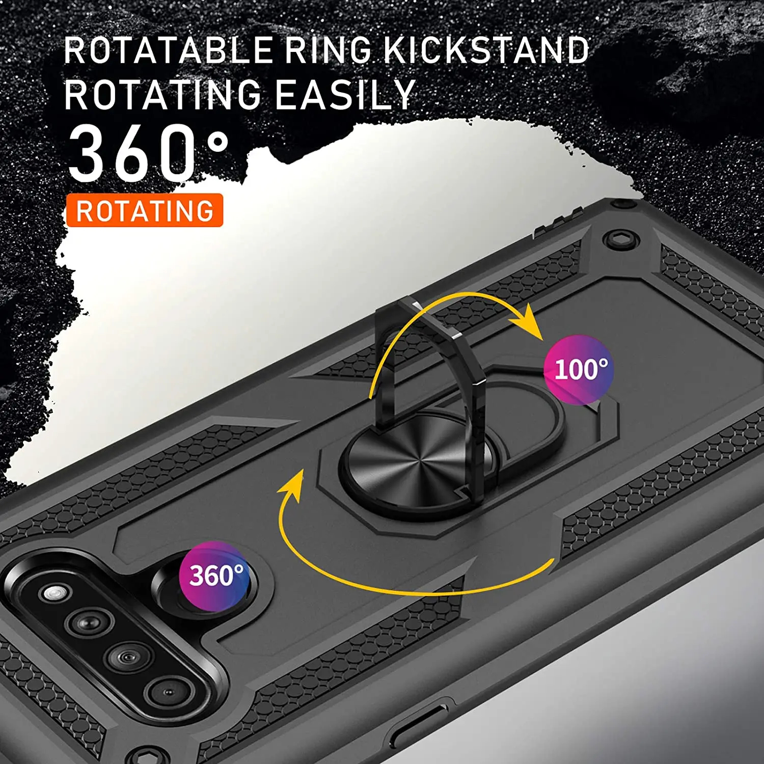 Amazon Hot Sale Magnetic Car Holder Ring Phone Cases Shockproof Cover Compatible with  LG Stylo 6 Smartphone