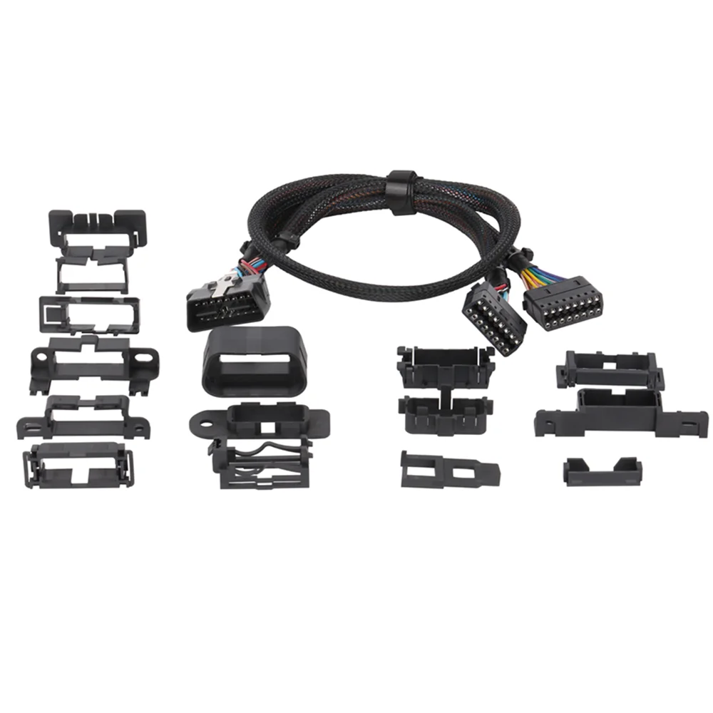  OEM фабрика 16 pin Мужской универсальный obd2 obdii obd 2 Сплит y