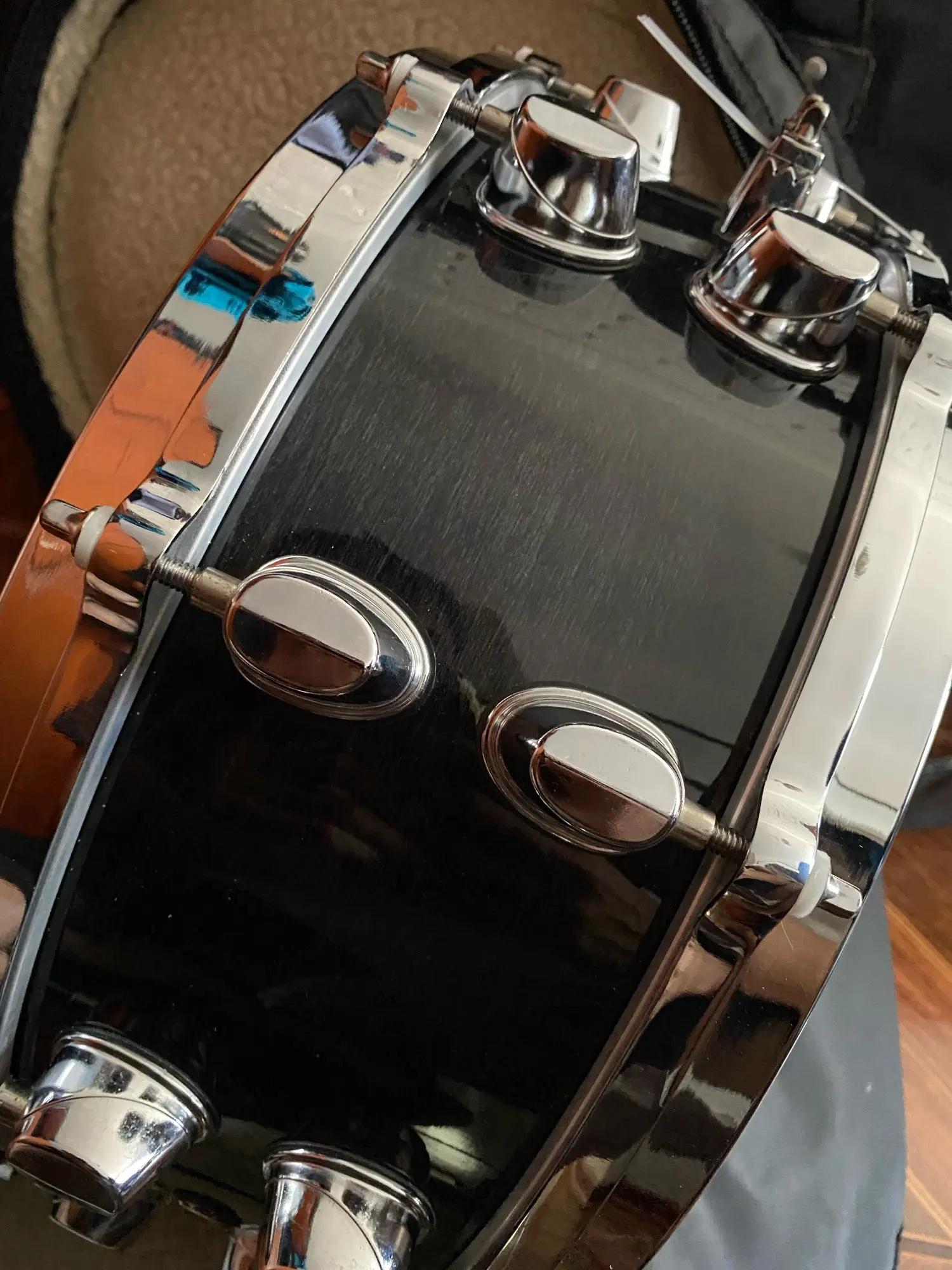 Профессиональные барабанные кольца из цинкового сплава, 14 дюймов, литой под давлением, 3,0 мм, змеиный барабанный обруч