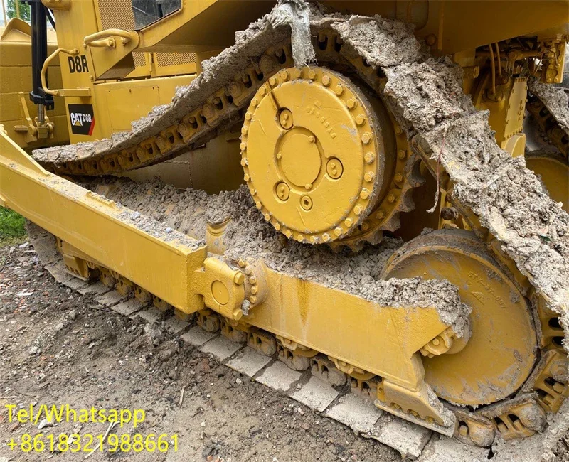 D8R Used CAT Caterpillar Bulldozer Caterpillar used dozer d8r tractor bulldozers with good engine