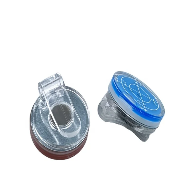 Golf Slope Putting Level Reading Ball Marker with Hat Clip