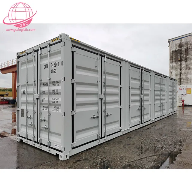 New 40 Feet High Cube Open Side Dry Cargo Shipping Container