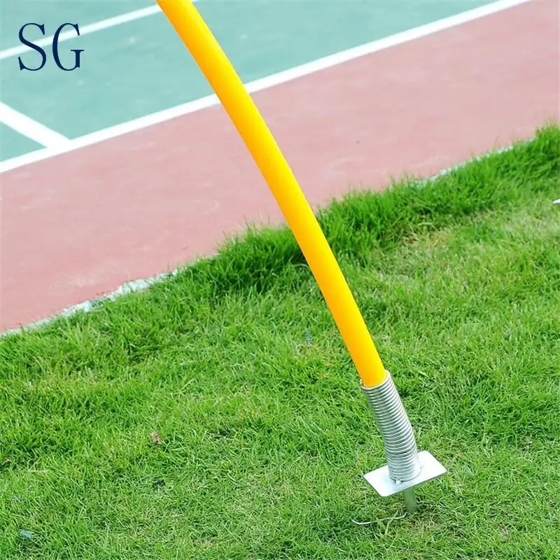 150cm fixed spike agility Slalom Poles , soccer training poles